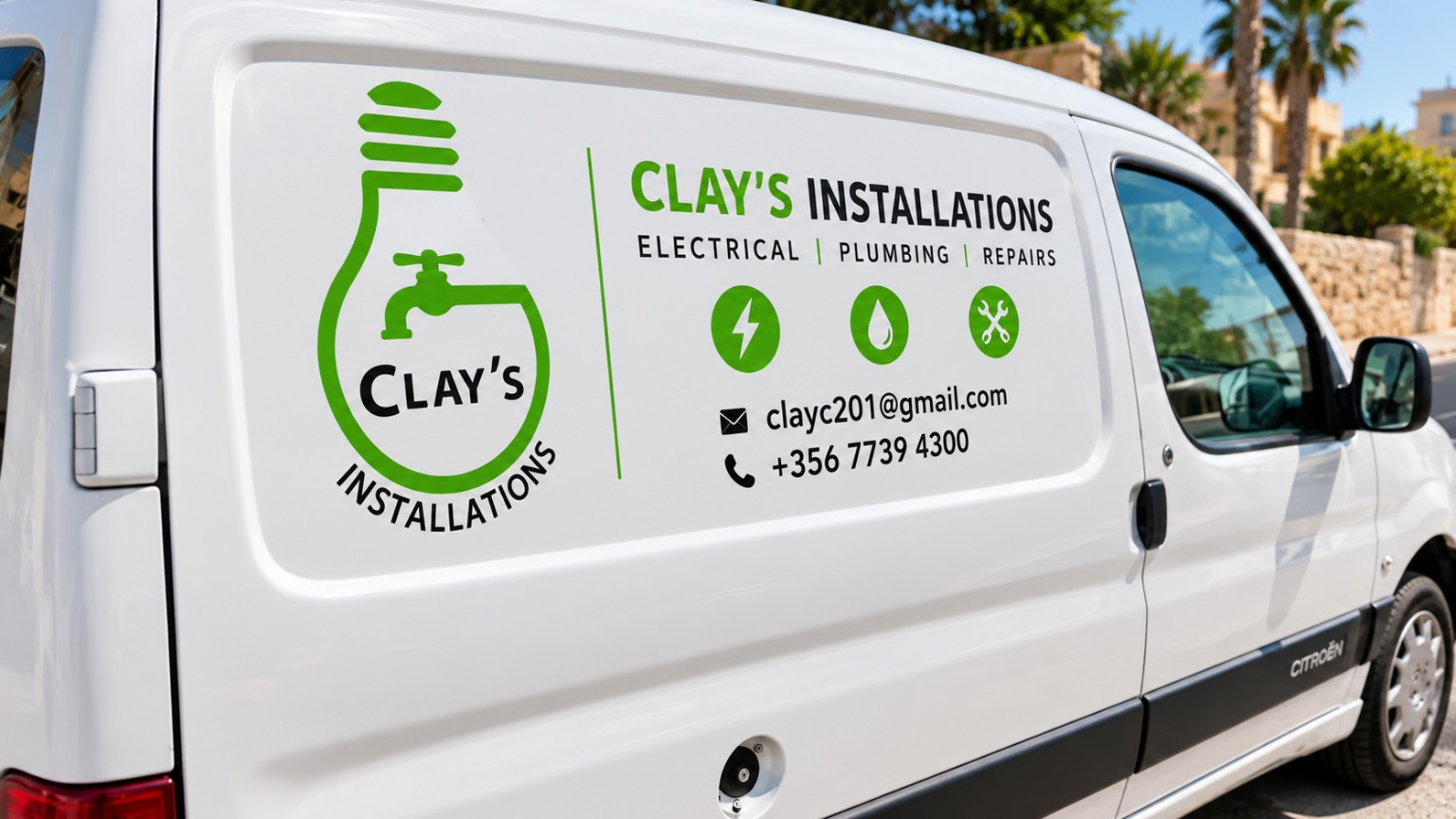 Clays Installations van graphics completed by PXL