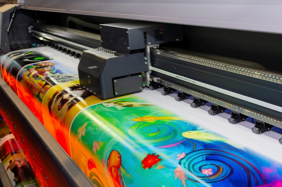 Large-format printed graphics