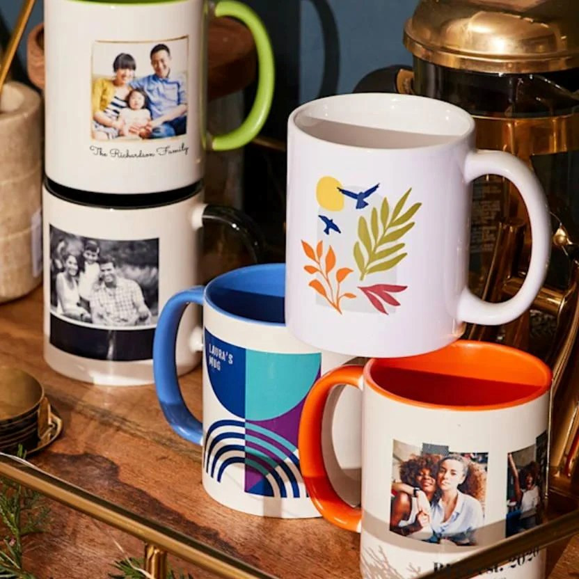 Custom printed mug