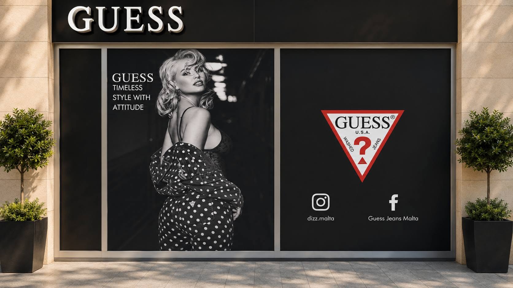 Guess window graphics completed by PXL